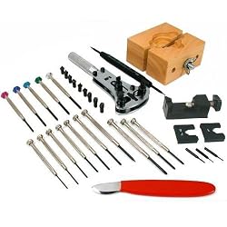 36 Watch Case Holder Opener Link Remover Screwdrivers