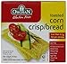 OrgraN Gluten Free Toasted Corn Crispibread, 4.4-Ounce Boxes (Pack of 6)