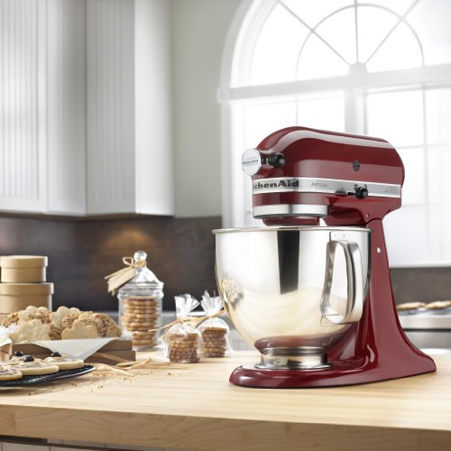 KitchenAid KSM150PSGC Artisan Series 5-Quart Stand Mixer, Gloss Cinnamon
