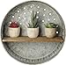 Primitives by Kathy Rustic-Inspired Wall Shelf, Metal and Wood