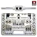 Neiko Professional-Grade 40-Piece High-Strength Steel Alloy Tap & Die Hexagon Set - Metric - M3 to M12