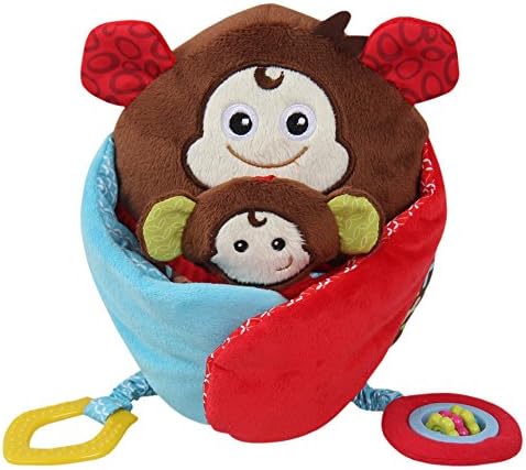Cute Monkey Mom &amp; Me Activity Toy T22020-1