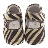 Jack and Lily Zebra Print Baby Shoes