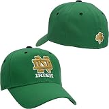 Top of the World Notre Dame Fighting Irish White 1-Fit Stretch Cap