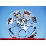 BMW 335iStyle 185: Set of 4 genuine factory 17inch chrome wheels by L.A. Wheel and Tire