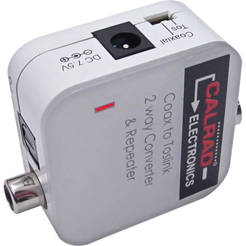Calrad 40-DCT-2 Dual Output Digital Audio Converter and Repeater On Sale