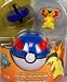 Pokemon - Heart Gold & Soul Silver - Poke Ball Twister Figure - #157 Typhlosion with Great Ball - Light Base - 85983_s-2