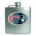 NFL New England Patriots Stainless Steel Hip Flask 6oz