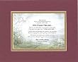 Personalized Touching and Heartfelt Poem for Anniversries - Wedding Anniversary . . More Precious Than Gold . . . Poem on 11 x 14 inches Double Beveled Matting