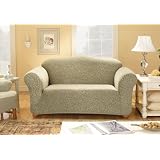 StretchScrollLoveseatSlipcover-Sage