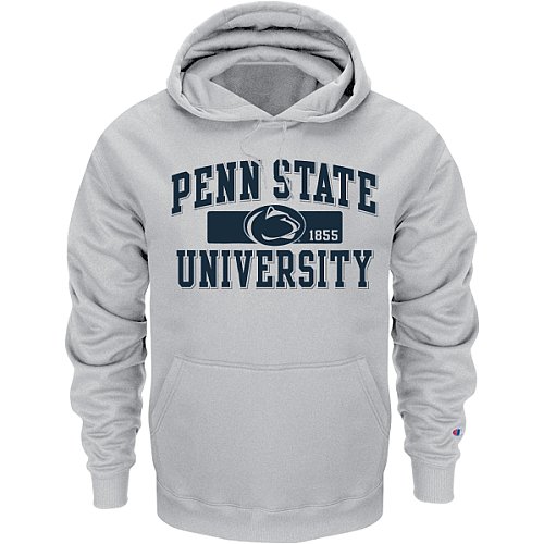 Buy Penn State Nittany Lions Grey Champion Powerblend® Hood by Champion