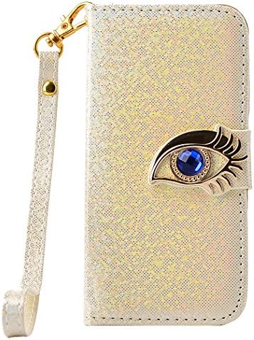 iPhone 6s Plus Wallet Case, iPhone 6s Plus Case Cover, Case for iPhone 6s Plus, YoungDoria Luxury Flip PU Leather Wallet Case Cover for iPhone 6s Plus 5.5'' &amp; iPhone 6 Plus 5.5'' (Eagle Eye - Golden)