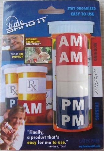 Time Band-it ... Say No to Pill Box's