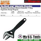 Bahco Snap On 9031 R US Big-Mouth ergo® Adjustable Wrenches 8