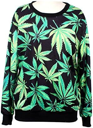 RANOGI Women's Special Colorful Print Full Zip Hoodie Sweatshirt ,One size
