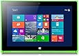 iRULU Walknbook 10.1 Inch, 32GB Hybrid Laptop, 2-In-1 Tablet, Microsoft Windows 8.1 and Bing, Detachable Keyboard With Stand (Green)