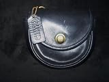 AUTHENTIC COACH BLACK LEATHER MINI BELT BAG CROSSBODY BAG