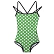 Girls' Xhilaration&reg; 1-pc. Dot Swimsuit - Green/Navy