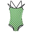 Girls' Xhilaration&reg; 1-pc. Dot Swimsuit - Green/Navy