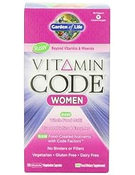 Garden of Life Vitamin Code Womens Multi 120 CNT CAP, Box