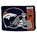 NFL Supersoft Royal Plush Raschel Throw / Blanket (Denver Broncos)