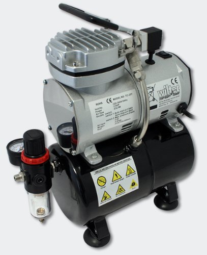 Airbrush Kompressor mit Tank Modell