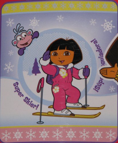 Dora the Explorer Soft-as-Velvet Throw Blanket