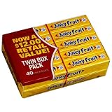 Juicy Fruit Gum, 40 5-stick packages