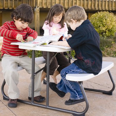 Lifetime Kids Folding Picnic Table (Almond)