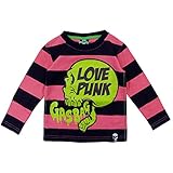 GASBAG(ガスバグ) SKULL BORDOR 天竺長袖Tシャツ 130cm/ピンク NO.G-34-512