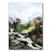 In the Teton Range - 5" x 7" Museum Quality Greeting Card