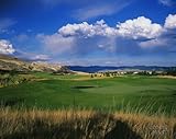 IMAGE OF Golf Digest Old Works Golf Course Photograph, Unframed Print (18x24-inch)