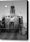 Cargo Ship Canvas Print / Canvas Art - Artist Robert Knight