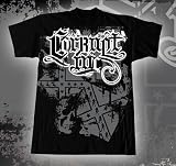 CORRUPT INC. “REBEL” BLACK MMA T-SHIRT SIZE X-LARGE