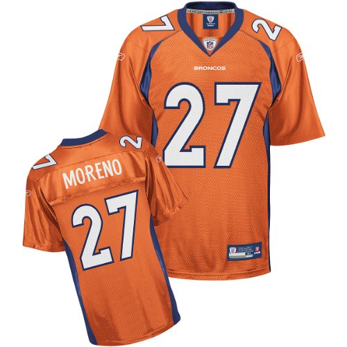 Reebok Denver Broncos Knowshon Moreno Replica Alternate Jersey Small