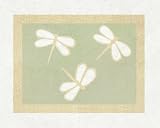 Green Dragonfly Dreams Accent Floor Rug