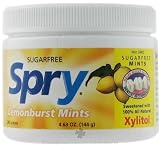 Xlear Inc (Xclear), Spry, Lemonburst Mints, Sugar Free, 240 pieces