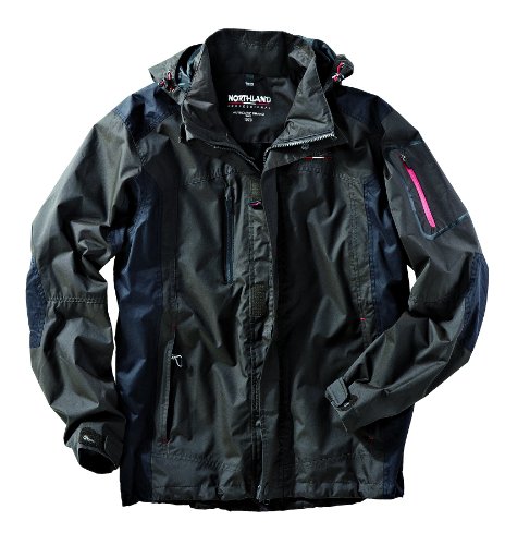 Northland Professional Herren Funktionsjacke Colorado, torf/black, M, 02-05117