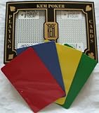 2 Free Cut Cards + KEM World Poker Tour Black Silver Playing Cards Poker Size Regular Index