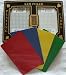 2 Free Cut Cards + KEM World Poker Tour Black Silver Playing Cards Poker Size Regular Index