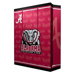 Alabama Crimson Tide NCAA Large Gift Bag (15.5 Tall) by Pro Specialties Group