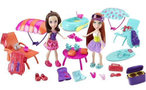 Polly Pocket Stunt N Style Friends Getaway Giftset Amazon.com