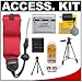 Electronics : Olympus Floating Camera Strap (Red) with Li-50B Battery + Tripod + Accessory Kit for Stylus 1030 SW