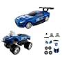 Hot Wheels Custom Motors Starter Set (Blue GT Racer)
