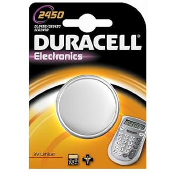 Duracell - 75053909 - Pile spéciale - Appareils Electroniques - 2450 Petit Blister x 1 Duracell - 75053909 - Pile spéciale - Appareils Electroniques - 2450 Petit Blister x 1