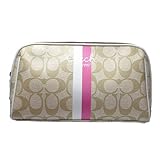 �R�[�`�@�V�O�l�`���[�@�w���e�[�W�X�g���C�v�@�~�f�B�A���|�[�`�@F43505�@SIGPK     Coach Signature Heritage Stripe Medium Pouch F43505 SIGPK