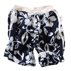 Badeshort Blue-Spirit - Herren Badehose Hawaii Style