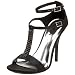 Playboy Women's Bella 2 Band Satin Ankle Strap