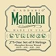 D'Addario J75 Mandolin Strings, Phosphor Bronze, Medium/Heavy, 11.5-41