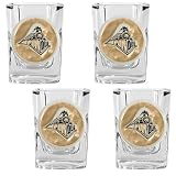 Purdue Boilermakers NCAA 4pc Shot Glass Set